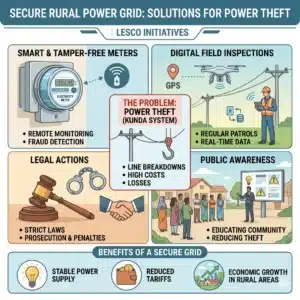 Prevention of LESCO electricity power theft