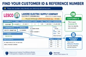 Customer ID Reference no